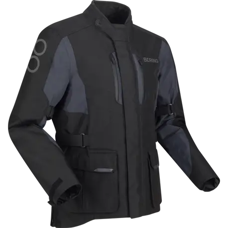 Мотокуртка BERING Siberia BTV858-XL (XL, черный/серый)