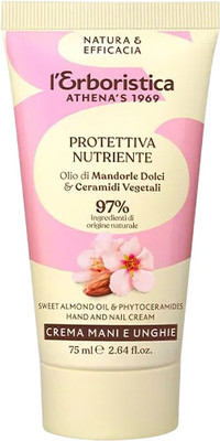 Крем для рук L'Erboristica с маслом сладкого миндаля и фитокерамидами (75мл) -