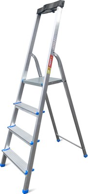 Лестница-стремянка LadderBel STR-AL-4Т c органайзером - 