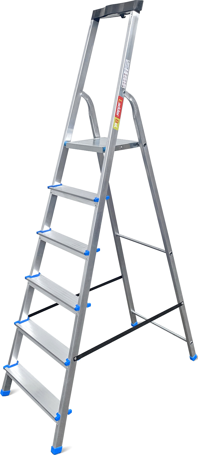Лестница-стремянка LadderBel STR-AL-6Т c органайзером