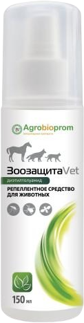 Спрей от блох Pchelodar ЗоозащитаVet (150мл)