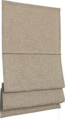 Римская штора Delfa Мини Burbes СШД-01М 551/435 (73x160, тауп) - 