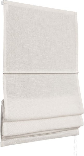 Римская штора Delfa Мини Burbes СШД-01М 551/078 (73x160, белый)