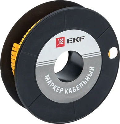 Маркер кабельный EKF PROxima plc-KM-2.5-7 (1000шт) - 
