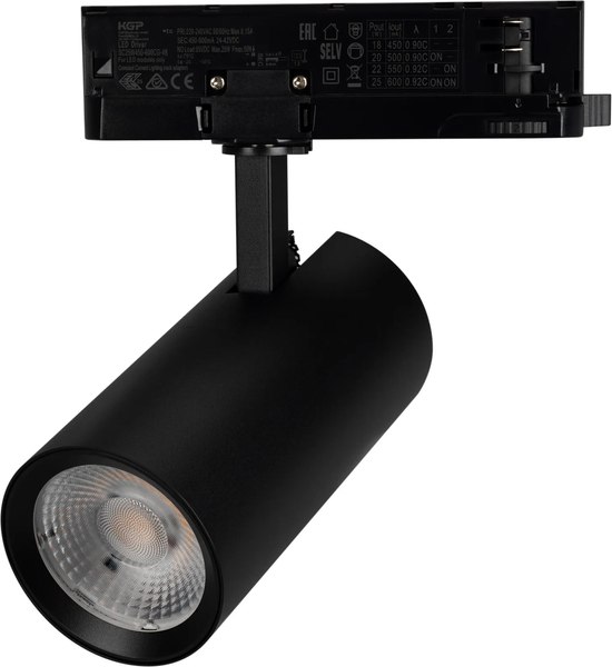 Трековый светильник Arlight LGD-GERA-4TR-R74-20W Day4000 BK 55deg / 055157