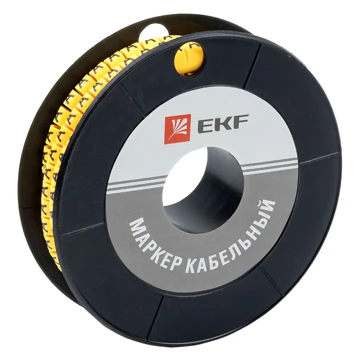 Маркер кабельный EKF PROxima plc-KM-2.5-N (1000шт)