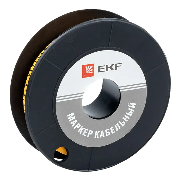 Маркер кабельный EKF PROxima plc-KM-4-1 (500шт)