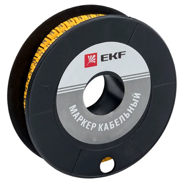 Маркер кабельный EKF PROxima plc-KM-4-4 (500шт)