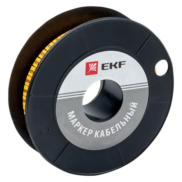 Маркер кабельный EKF PROxima plc-KM-4-6 (500шт)