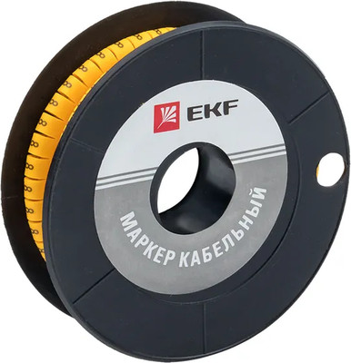 Маркер кабельный EKF PROxima plc-KM-4-8 (500шт) -