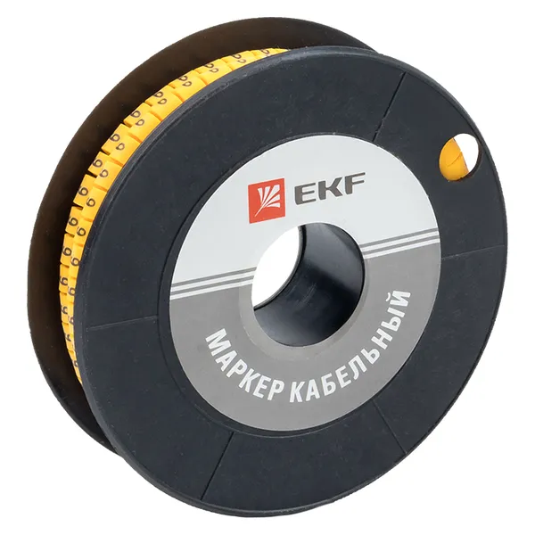 Маркер кабельный EKF PROxima plc-KM-4-9 (500шт)