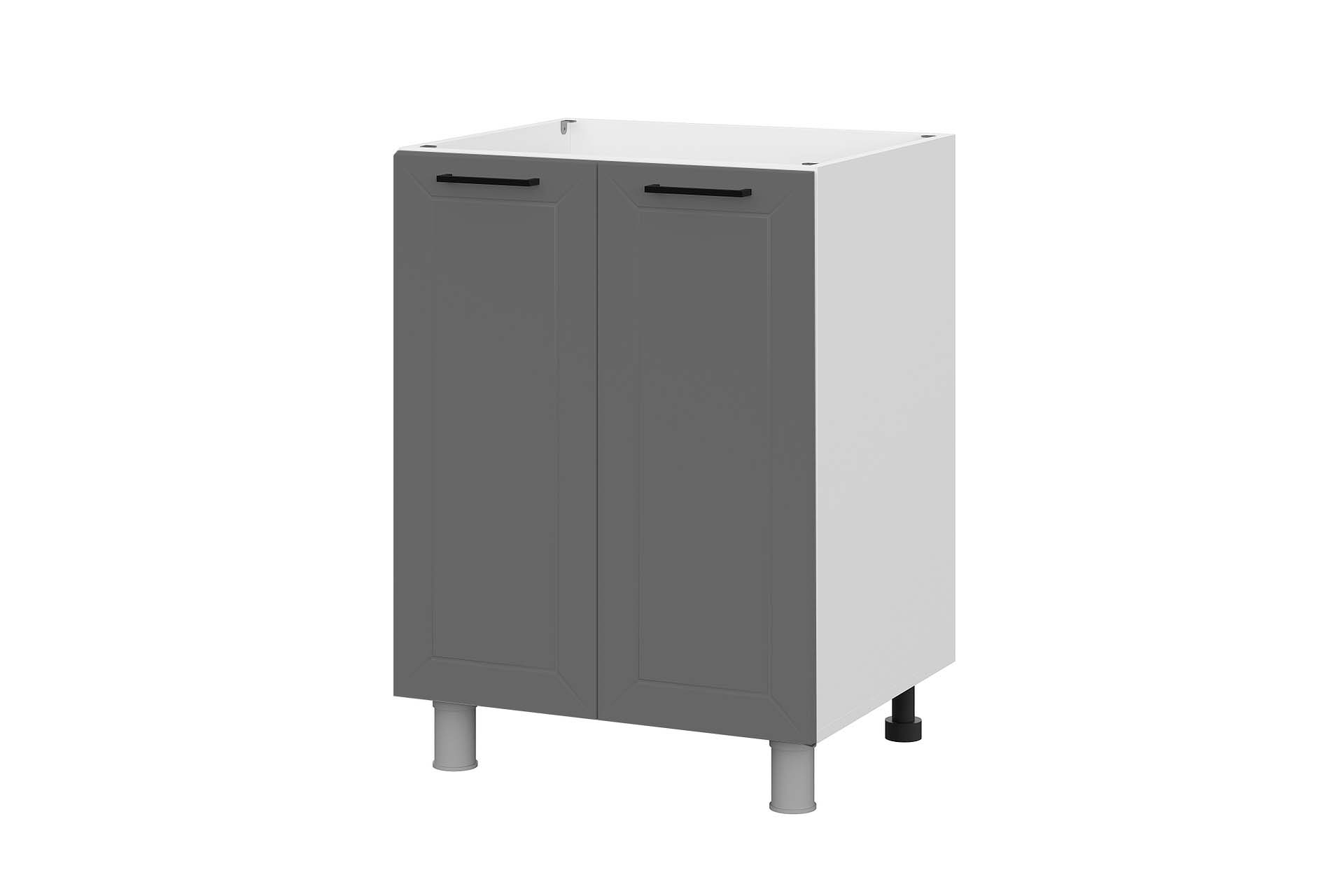 Шкаф под мойку SV-мебель Вектор М600 (графит)