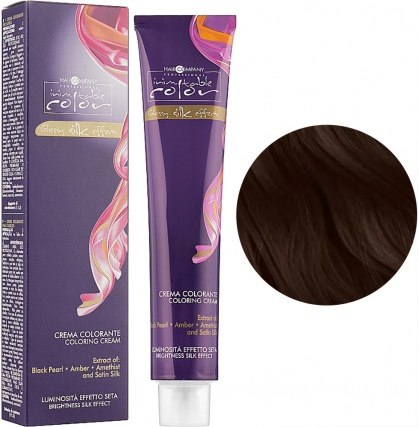 Крем-краска для волос Hair Company Inimitable Color Glossy silk effect тон 5.3 (100мл)