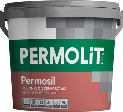 Краска PERMOLIT Permosil Силиконовая фасадная База 1 (2.2л, матовый) - 