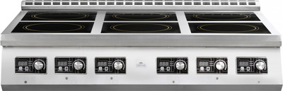Профессиональная индукционная плита Luxstahl ПИ 6-912 / мко003 - 