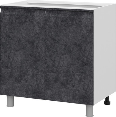 Шкаф-стол кухонный SV-мебель Вельвет С800 (бетон графит) - 