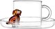 Чашка с блюдцем Ichendorf Milano Dogs / 09354299 (золотой ретривер) - 