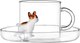 Чашка с блюдцем Ichendorf Milano Dogs / 09354304 (французский бульдог) - 