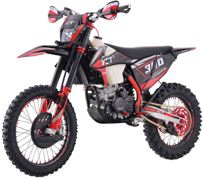 Мотоцикл Yacota Enduro NB300 21/18 (черный/красный) - 