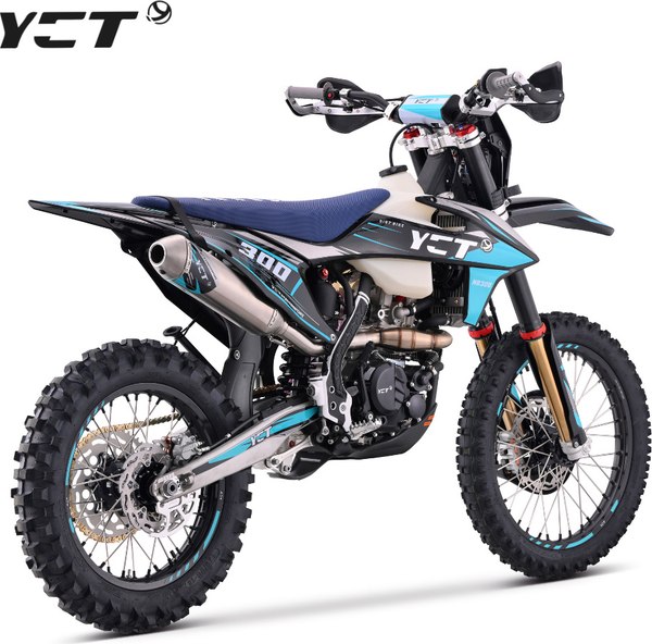 Мотоцикл Yacota Enduro NB300 21/18 (черный/синий)