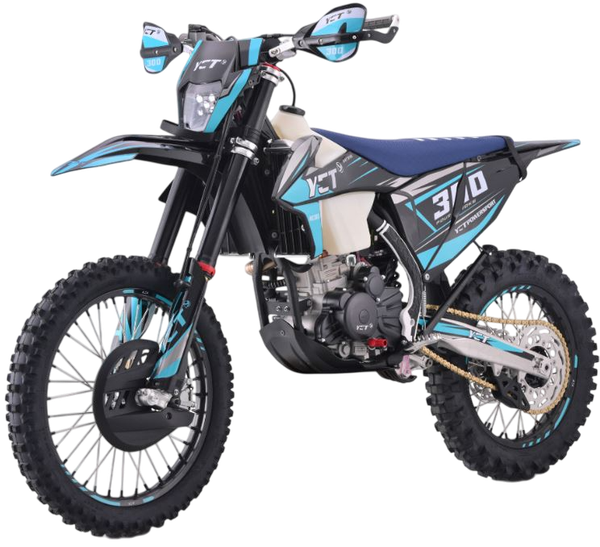 Мотоцикл Yacota Enduro NB300 21/18 (черный/синий)
