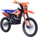 Мотоцикл Apollino Enduro AM 300 21/18 (оранжевый/синий) - 