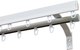 Карниз для штор Divades Калитва 35x15/D 19мм 2-рядный / 90122321 (белый, 3.2м) - 