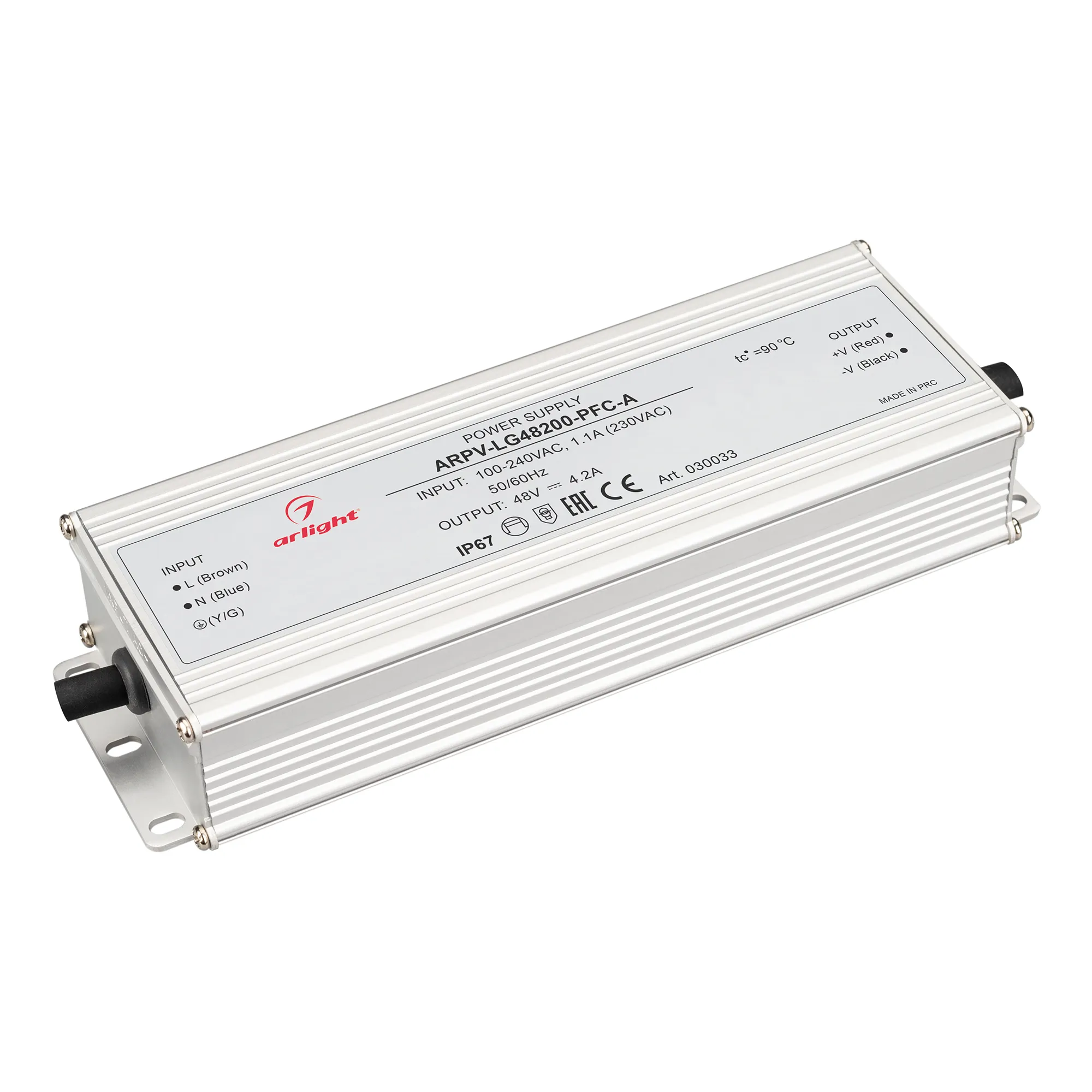 Блок питания для светильника Arlight ARPV-LG48200-PFC-A 48V 4.2A 200W / 030033