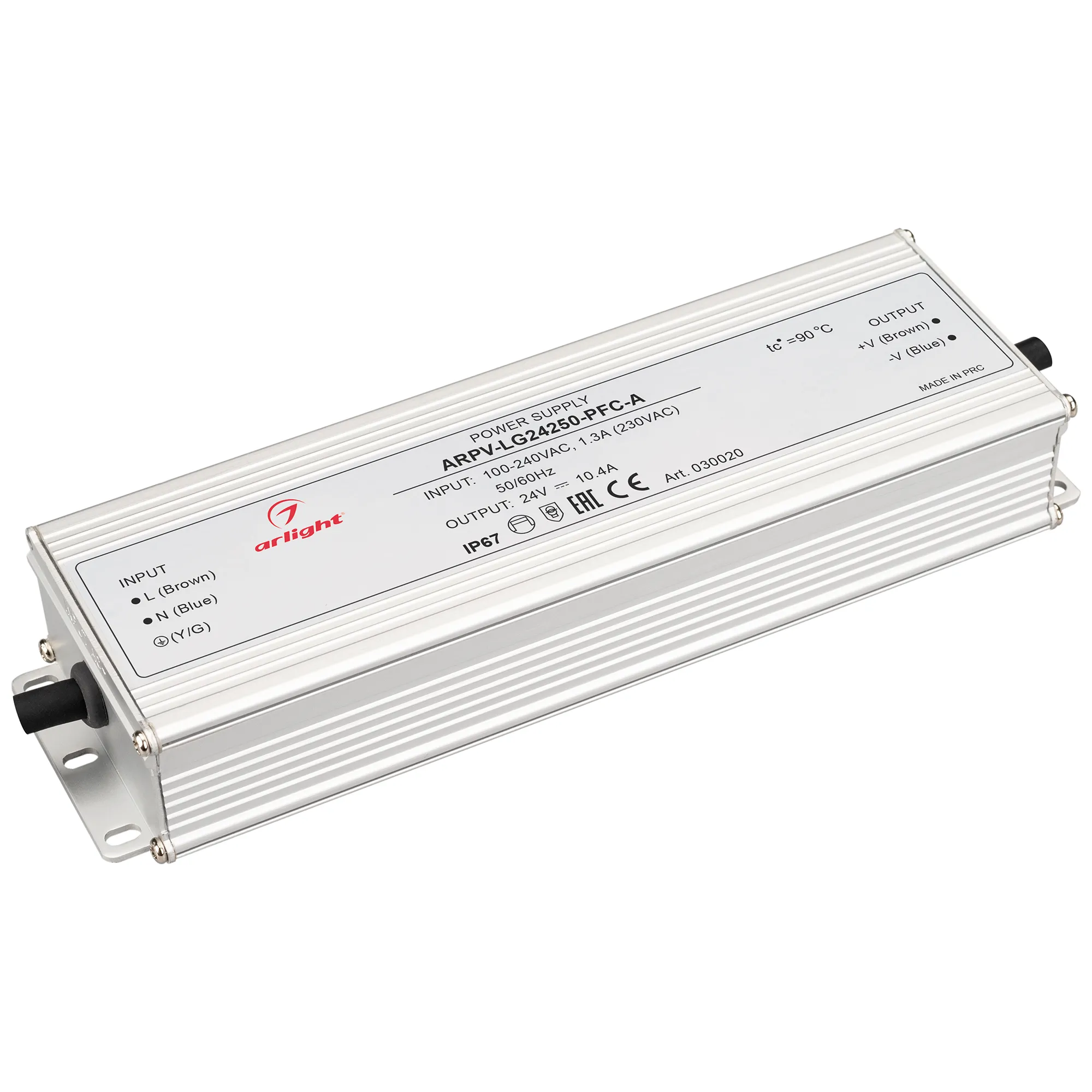 Блок питания для светильника Arlight ARPV-LG24250-PFC-A 24V 10.4A 250W / 030020
