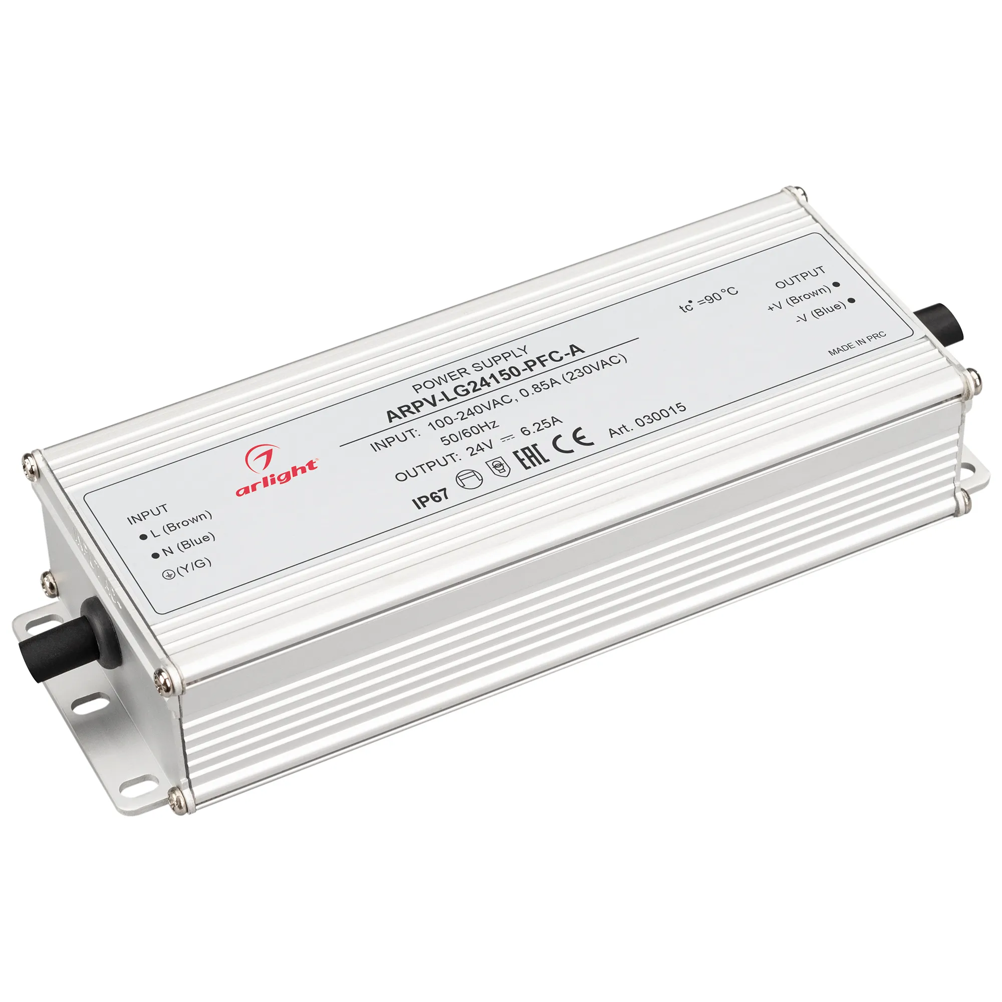 Блок питания для светильника Arlight ARPV-LG24150-PFC-A 24V 6.25A 150W / 030015