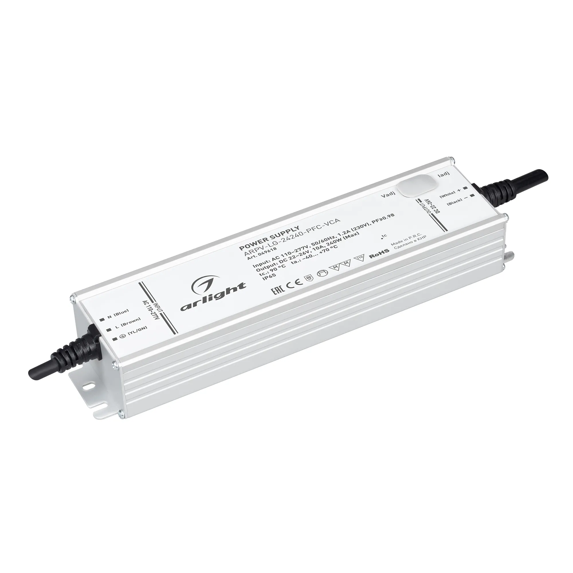 Блок питания для светильника Arlight ARPV-LG-24240-PFC-VCA 22-26V 10A 240W / 049618