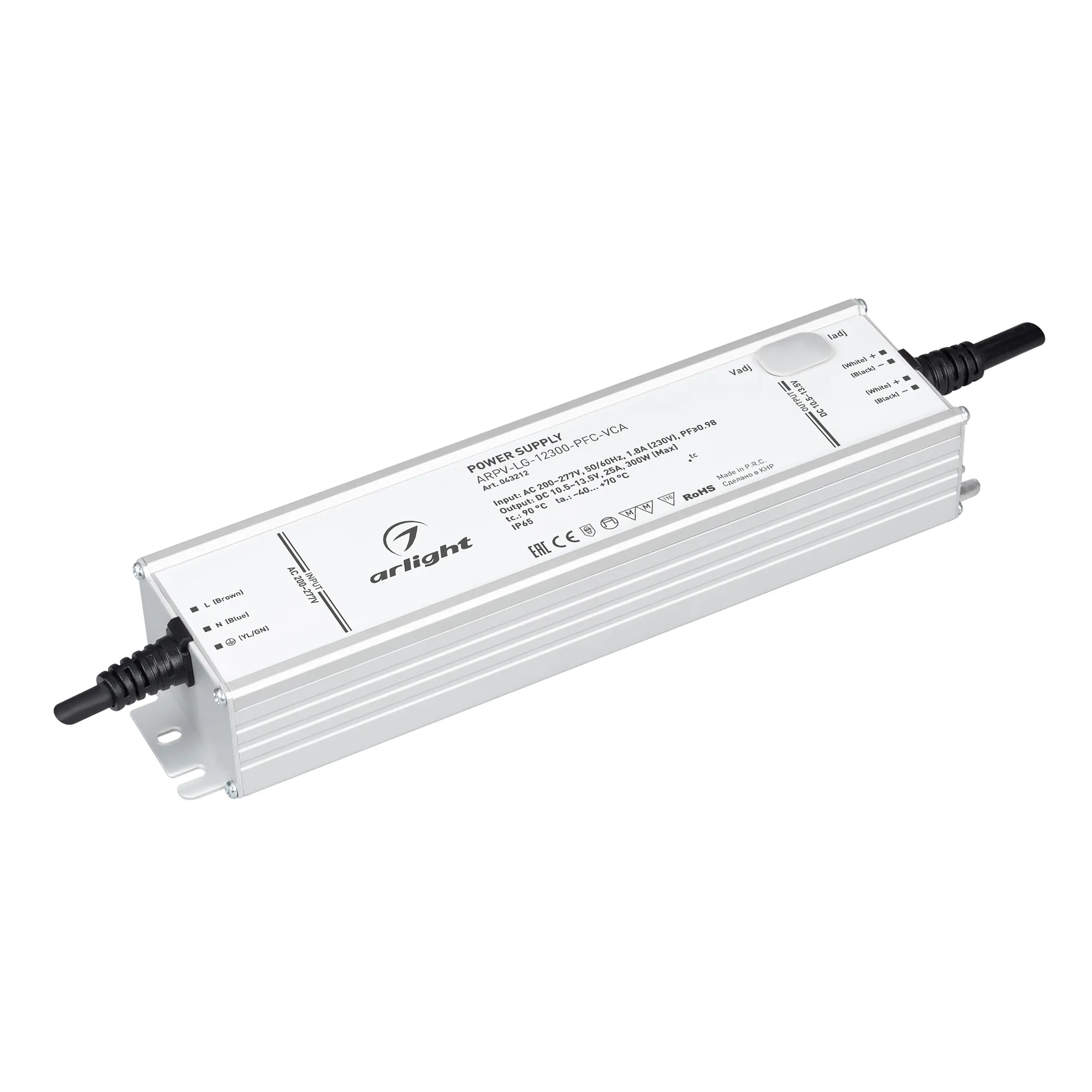 Блок питания для светильника Arlight ARPV-LG-12300-PFC-VCA 10.5-13.5V 25A 300W / 043212