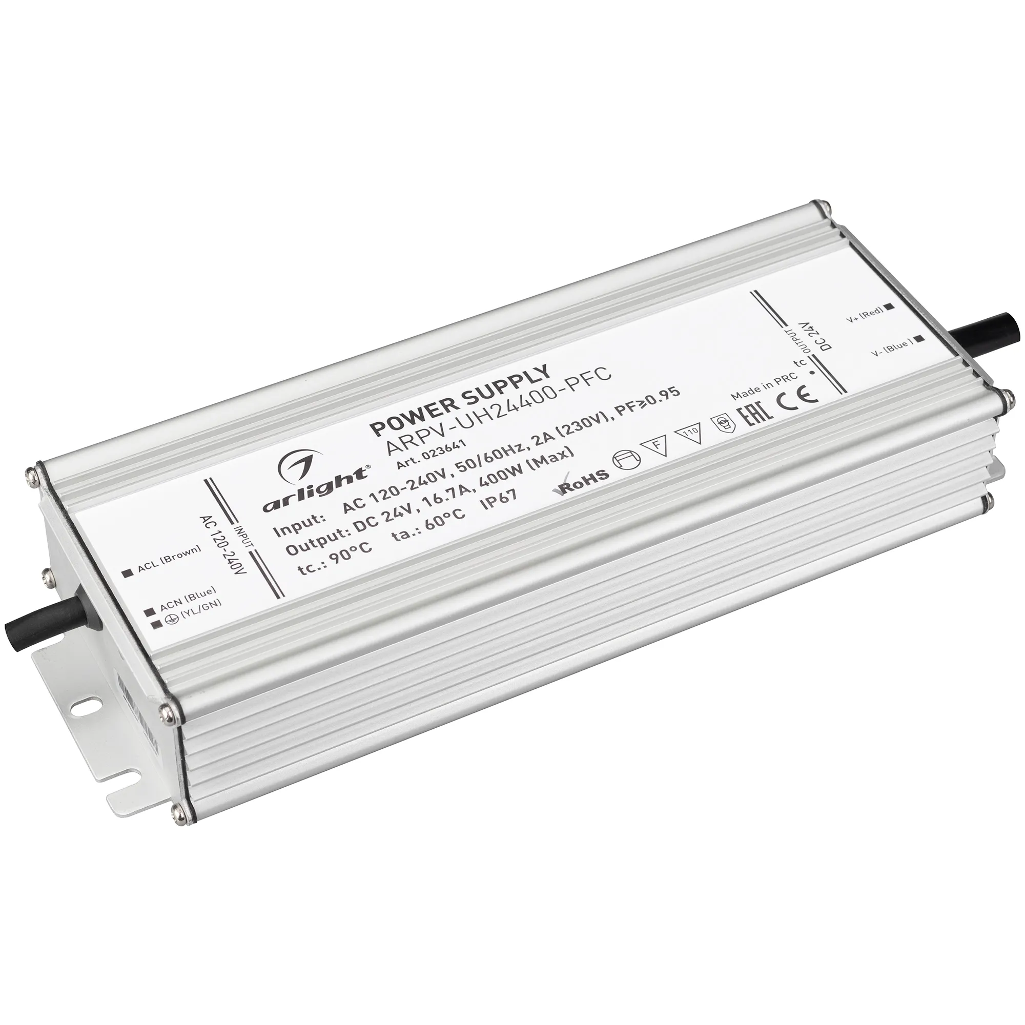 Блок питания для светильника Arlight ARPV-UH24400-PFC 24V 16.7A 400W / 023641