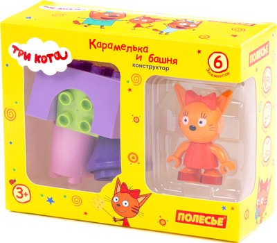 

Конструктор, Макси. Три кота. Карамелька и башня / 63707