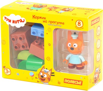 

Конструктор, Макси. Три кота. Коржик на прогулке / 63745