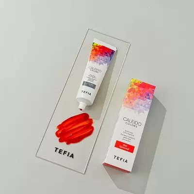Пигмент прямого действия Tefia Caleido (100мл, красный)