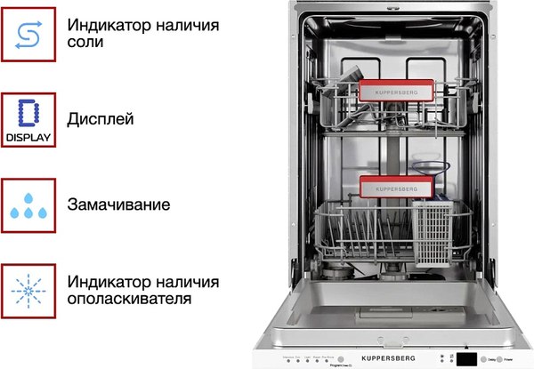 Купить Посудомоечная машина Kuppersberg GGS 4525 в Бобруйске