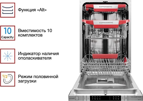 Купить Посудомоечная машина Kuppersberg GIM 4578 в Минске