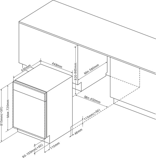 Купить Посудомоечная машина Kuppersberg GIM 4592  
