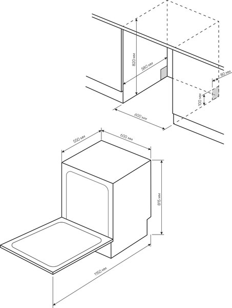 Купить Посудомоечная машина Kuppersberg GIM 6095  