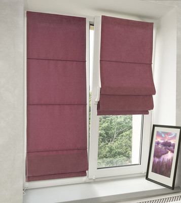 Римская штора Delfa Мини Diamond СШД-01М 554/212 (73x160, розовый) - 