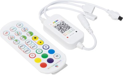 

Контроллер для светодиодной ленты, музыкальный RGB с пультом