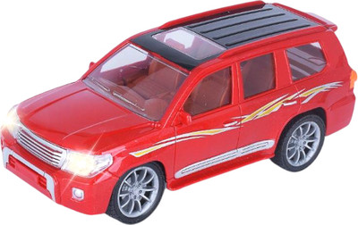 Игрушка на пульте управления Labalu Toyota Land Cruiser с УФ-краской, прозр. окнами 5-канальный RC -