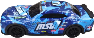 Игрушка на пульте управления Labalu PVC освещенный RC гоночный 4-канальный (синий) -