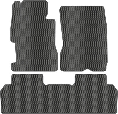 Комплект ковриков для авто Alicosta 0413_1_сер для Honda Civic VIII FD7/FD1 2005-2011 (EVA соты, серый) - 