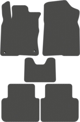 Комплект ковриков для авто Alicosta 2263_1_сер для Honda Civic XI седан/FE 2020-н.в. (EVA соты, серый) - 