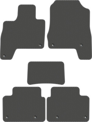 Комплект ковриков для авто Alicosta 2264_1_сер для Honda Clarity II седан ZC5/ZC4 2015-н.в. (EVA соты, серый) - 