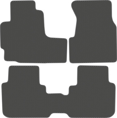 Комплект ковриков для авто Alicosta 0411_1_сер для Honda CR-V SUV/RD1/3 АКПП 1998-2011 (EVA соты, серый) - 