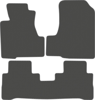 Комплект ковриков для авто Alicosta 0422_1_сер для Honda CR-V III SUV/RE 2007-2012 (EVA соты, серый) - 