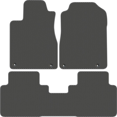 Комплект ковриков для авто Alicosta 0424_1_сер для Honda CR-V IV SUV/RE/RM 2012-2018 (EVA соты, серый) - 
